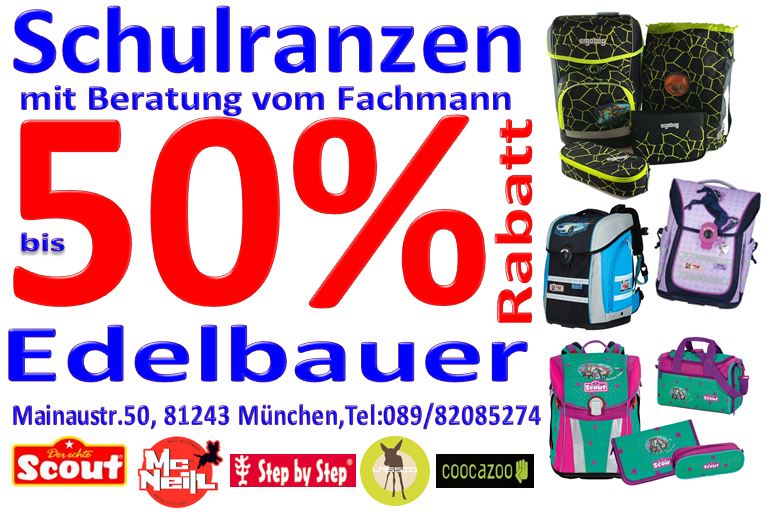 schulranzen set schulrucksack ergobag satch scout mcneill step by step coocazoo beratung auswahl angebot puchheim muenchen starnberg dachau edelbauer