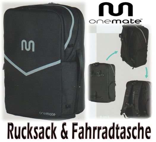 onemate rucksack fahrradtasche auswahl angebot beratung muenchen puchheim starnberg dachau