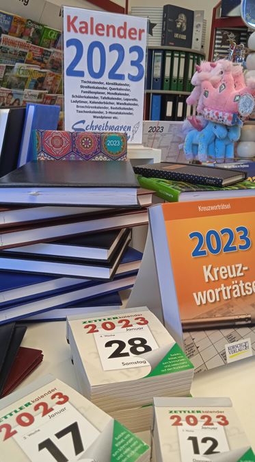 kalender schreibwaren 2023 muenchen aubing pasing westkreuz edelbauer